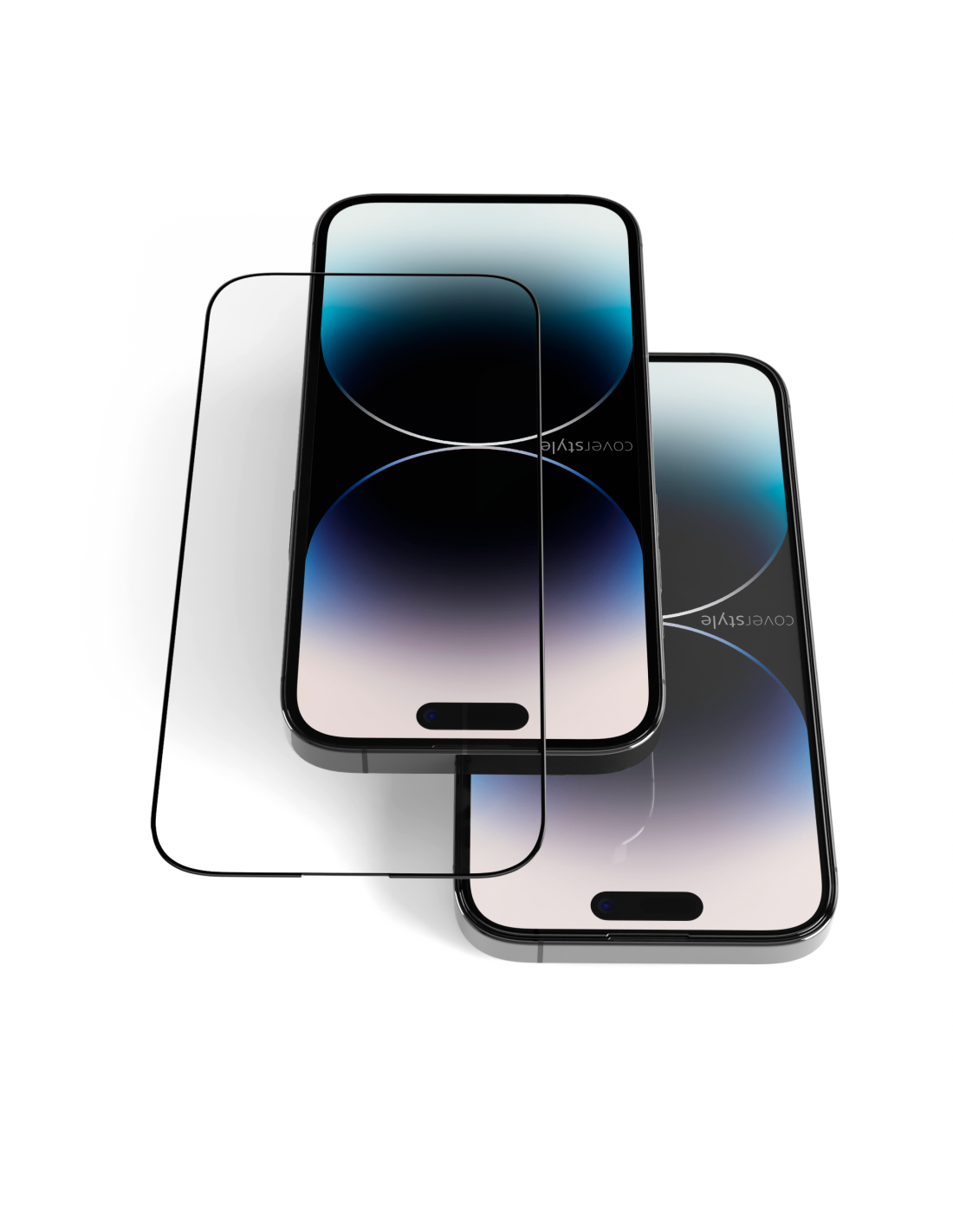 Savvies - Pellicola In Vetro Temperato Per Display Circolari Da 34 Mm, Durezza 9H, Anti-graffio, Anti-impronta, Trasparente
