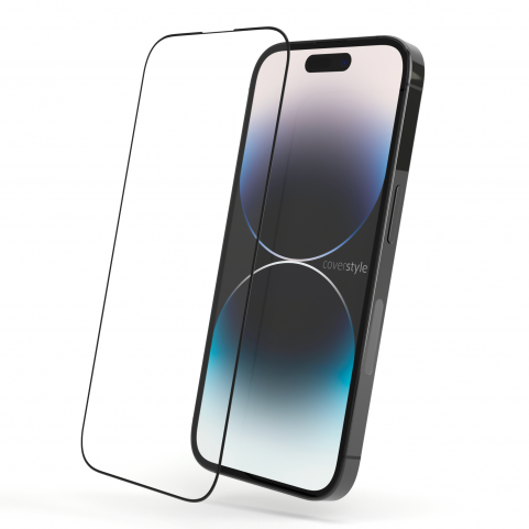 2x Pellicola in Vetro Temperato 3D per iPhone 14 Pro Max (6.7") - Kit 2 Pezzi - HyperGlass 3D®