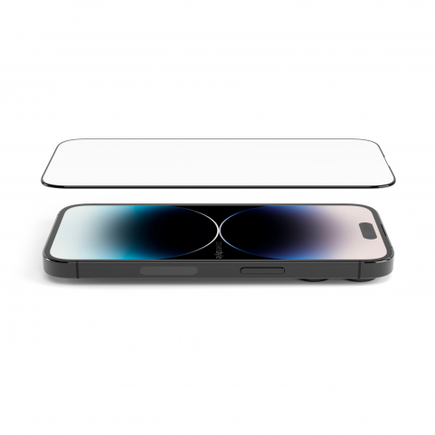 2x Pellicola in Vetro Temperato 3D per iPhone 14 Pro Max (6.7") - Kit 2 Pezzi - HyperGlass 3D®