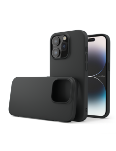 Cover Nera Opaca per iPhone 14 Pro - UltraSoft®