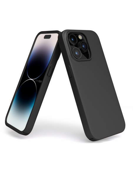 Cover Nera Opaca per iPhone 14 Pro - UltraSoft®