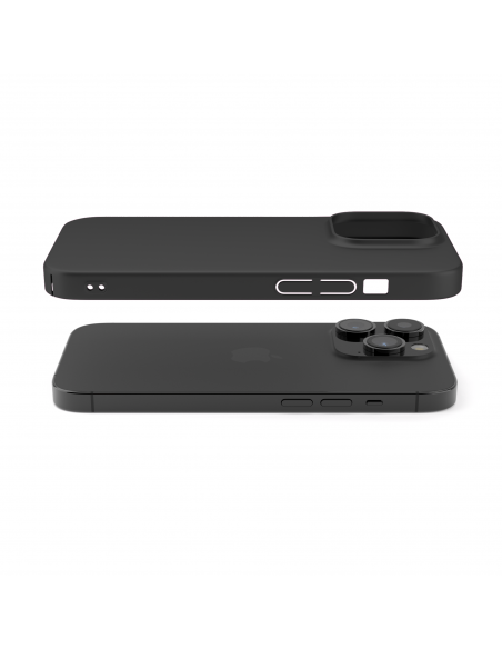 Cover Nera Opaca per iPhone 14 Pro Max - UltraSoft®