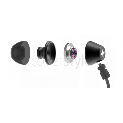 id America - Auricolari In-Ear Metropolitan in Alluminio - Jet Black