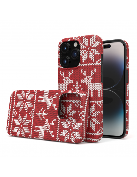 Custodia di Natale Opaca per iPhone 14 Pro - DesignFlex®