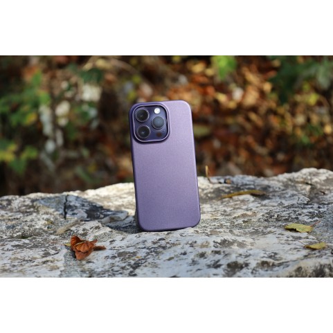 Cover Viola Scuro per iPhone 14 Pro - UltraSoft®