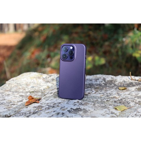 Cover Viola Scuro per iPhone 14 Pro - UltraSoft®