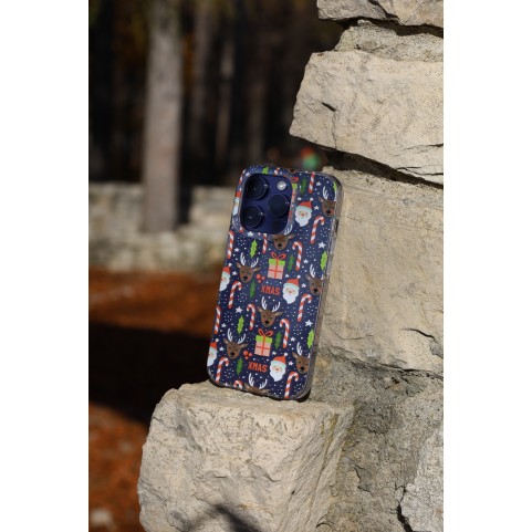 Custodia di Natale Trasparente per iPhone 14 Pro Max - DesignFlex®