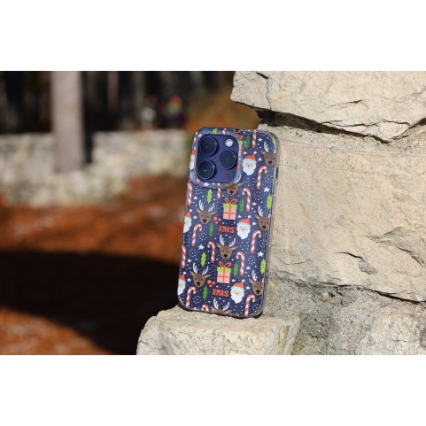 Custodia di Natale Trasparente per iPhone 14 Pro Max - DesignFlex®