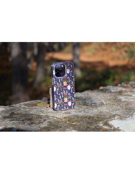 Custodia di Natale Trasparente per iPhone 14 Pro Max - DesignFlex®