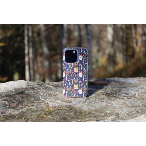 Custodia di Natale Trasparente per iPhone 14 Pro Max - DesignFlex®