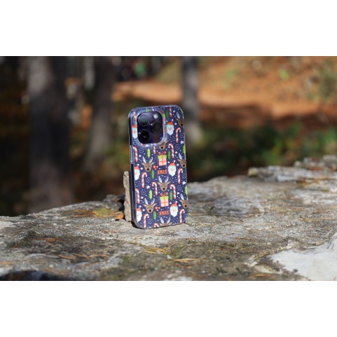 Custodia di Natale Trasparente per iPhone 13 Pro Max - DesignFlex®