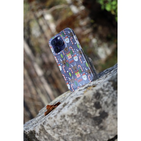 Custodia di Natale Trasparente per iPhone 13 Pro Max - DesignFlex®