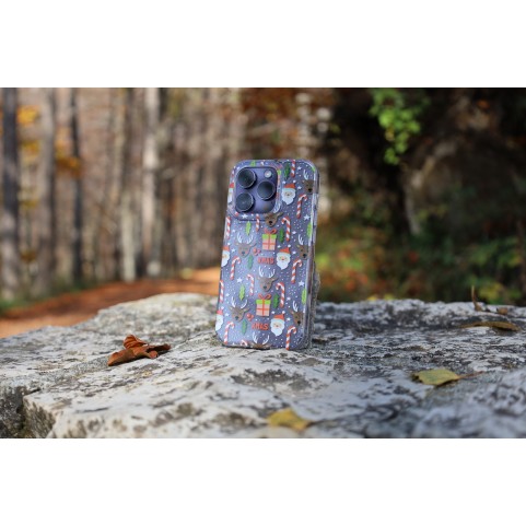 Custodia di Natale Trasparente per iPhone 13 Pro Max - DesignFlex®