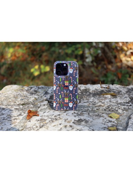 Custodia di Natale Trasparente per iPhone 13 Pro Max - DesignFlex®