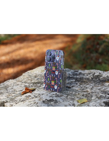 Custodia di Natale Trasparente per iPhone 13 Pro Max - DesignFlex®