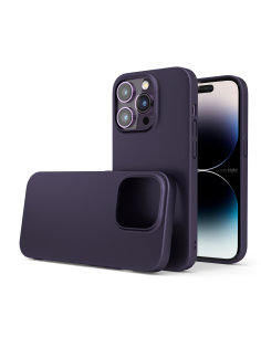 Cover Viola Scuro per iPhone 14 Pro - UltraSoft®