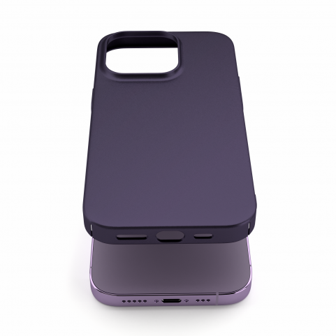 Cover Viola Scuro per iPhone 14 Pro - UltraSoft®
