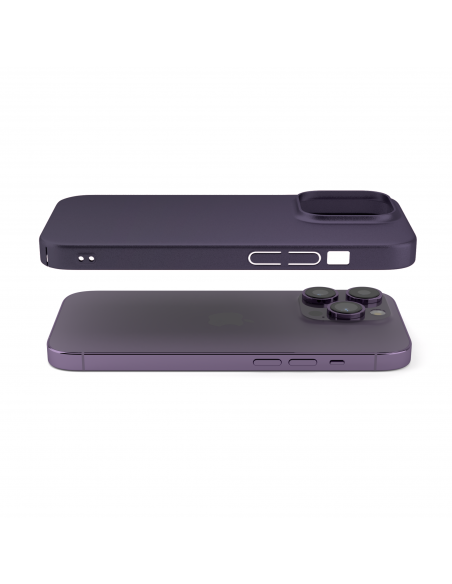 Cover Viola Scuro per iPhone 14 Pro Max - UltraSoft®