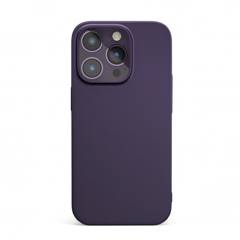 Cover Viola Scuro per iPhone 14 Pro Max - UltraSoft®