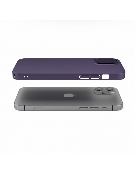 Cover Viola Scuro per iPhone 12 Pro - UltraSoft®