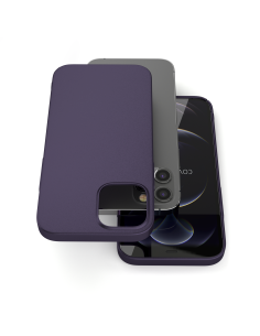 Cover Viola Scuro per iPhone 12 Pro Max - UltraSoft® 2