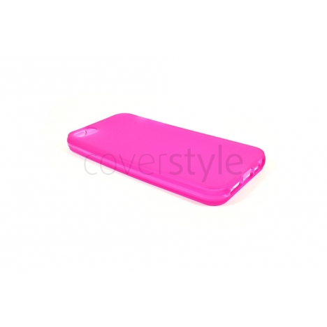 Custodia Morbida Opaca per iPhone 5 - Fucsia