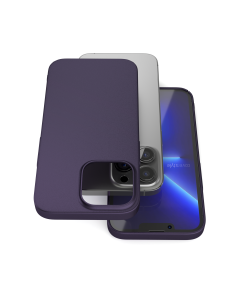 Cover Viola Scuro per iPhone 13 Pro - UltraSoft® 2