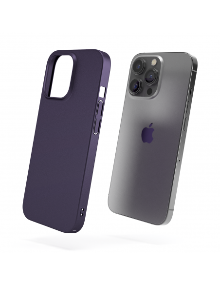 Cover Viola Scuro per iPhone 13 Pro - UltraSoft®