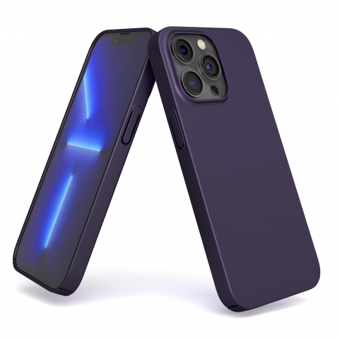 Cover Viola Scuro per iPhone 13 Pro Max - UltraSoft®