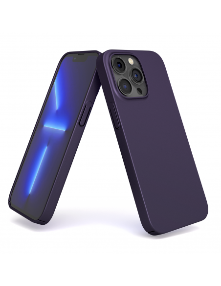 Cover Viola Scuro per iPhone 13 Pro Max - UltraSoft®