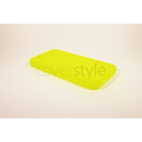 Custodia Morbida Opaca per iPhone 5 - Giallo