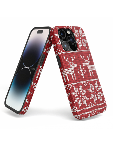 Custodia di Natale Opaca per iPhone 14 Pro - DesignFlex®