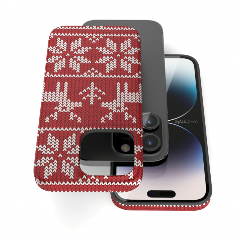 Custodia di Natale Opaca per iPhone 14 Pro - DesignFlex®