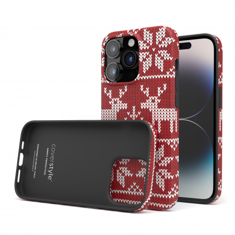 Custodia di Natale Opaca per iPhone 14 Pro - DesignFlex®