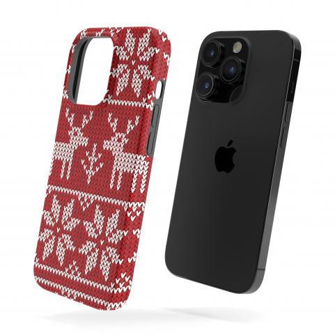 Custodia di Natale Opaca per iPhone 14 Pro - DesignFlex®