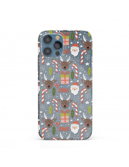Custodia Natalizia Per IPhone 12 Pro Max | TPU Morbido Anti-ingiallimento | Angoli Airbag | Protezione Fotocamera | Regalo Di Natale