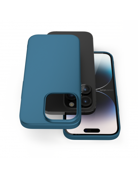 Cover Blu Pacifico per iPhone 14 Pro - UltraSoft®