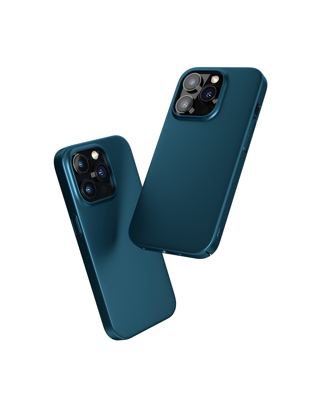 GOODVISH 3 in 1 Cover per iPhone 14 Pro Max Silicone per 6,7, con 2 Pezzi di Pellicola Protettiva, iPhone 14 Pro Max Custodia per Cellulare Antiurto Resistente 360° Protezione, Verde Scuro