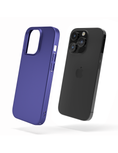 Cover Blu Viola Opaca per iPhone 14 Pro - UltraSoft® 2