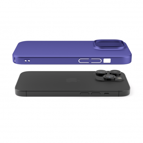Cover Blu Viola Opaca per iPhone 14 Pro - UltraSoft®