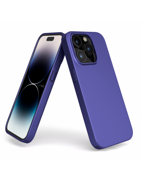Cover Blu Viola Opaca per iPhone 14 Pro - UltraSoft®