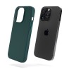 Cover in Eco Pelle Verde per iPhone 14 Pro + Supporto MagSafe - LeatherSoft PRO®
