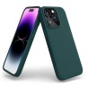Cover in Eco Pelle Verde per iPhone 14 Pro + Supporto MagSafe - LeatherSoft PRO®