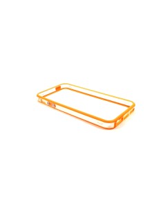 Bumper Bicolore Arancione/Trasparente per iPhone 5 - Serie Advanced
