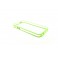 Bumper Bicolore Verde/Trasparente per iPhone 5 - Serie Advanced
