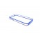 Bumper Bicolore Blu/Trasparente per iPhone 5 - Serie Advanced