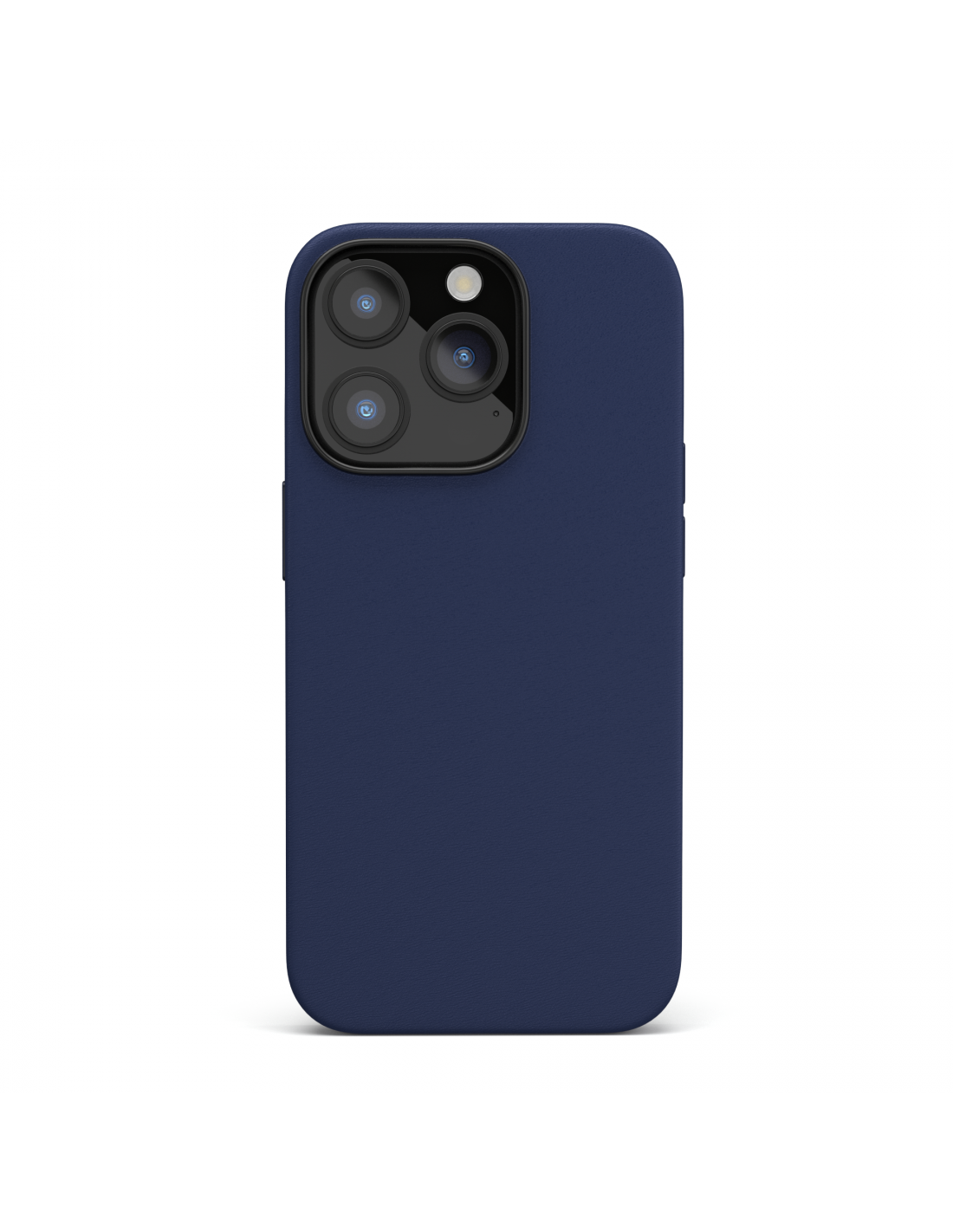 Cover in Eco Pelle Nera per iPhone 14 Pro Max + Supporto MagSafe - LeatherSoft PRO