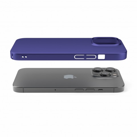Cover Blu Viola Opaco per iPhone 13 Pro - UltraSoft®