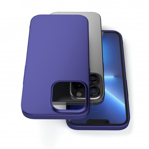 Cover Blu Viola per iPhone 13 Pro Max - UltraSoft®