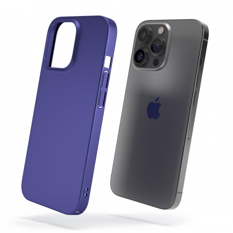 Cover Blu Viola per iPhone 13 Pro Max - UltraSoft®